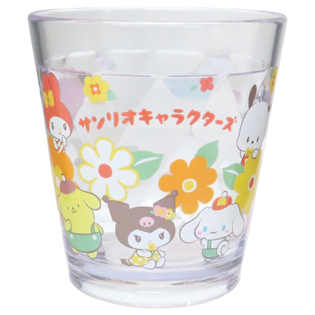 シネマコレクション cinemacollection サンリオキャラクターズ プラコップ キラキラクリアカップ レトロ サンリオ ケイカンパニー プラスチック 食器 キャラクター グッズ 【返品不可商品】 マルチカラー