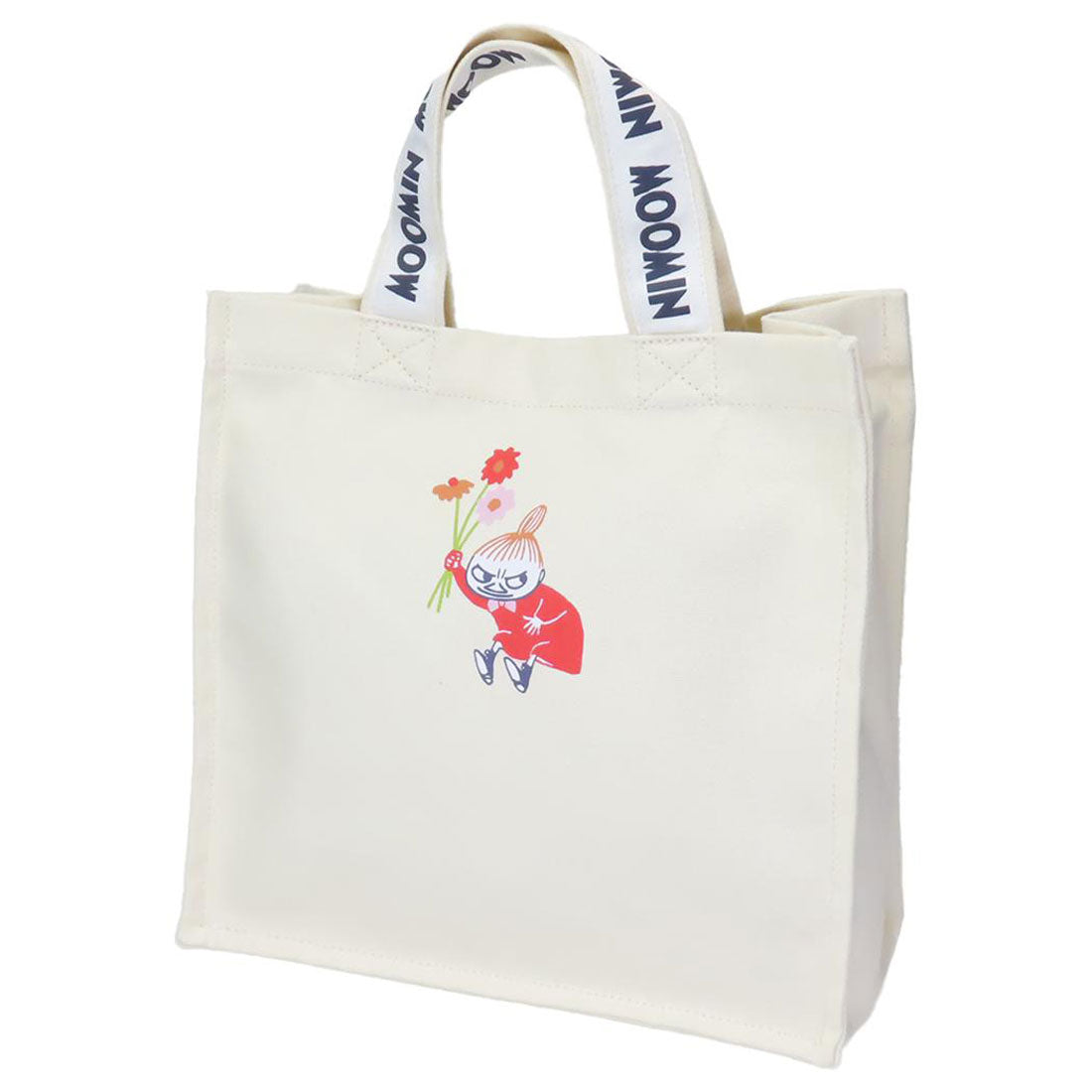 シネマコレクション cinemacollection ムーミン ランチトート スクエアランチバッグ お花 北欧 スモールプラネット ミニバッグ 手提げかばん お弁当かばん キャラクター グッズ マルチカラー