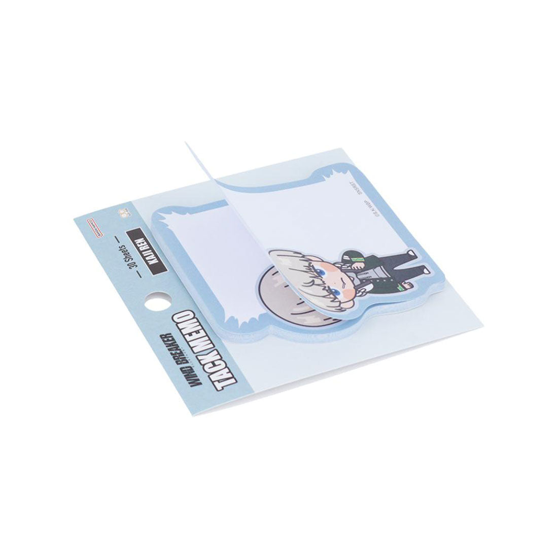 シネマコレクション cinemacollection WIND BREAKER ウィンドブレイカー 付箋 ダイカット付箋 梶 蓮 サンスター文具 新学期準備文具 アニメキャラクター グッズ ブルー