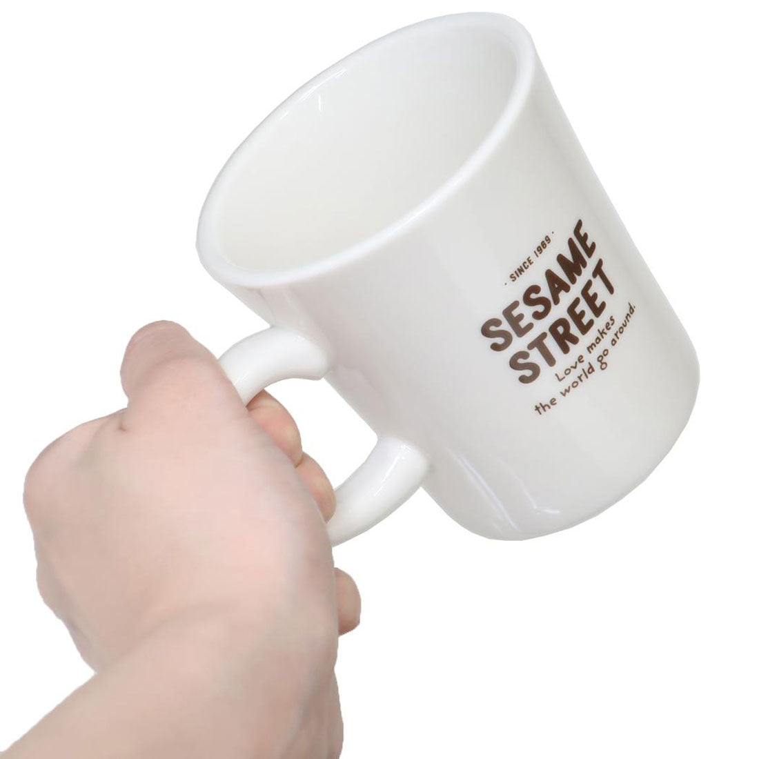 シネマコレクション cinemacollection セサミストリート マグカップ 磁器製マグ レトロスタイル 金正陶器 プレゼント ギフト キャラクター グッズ 【返品不可商品】 ホワイト