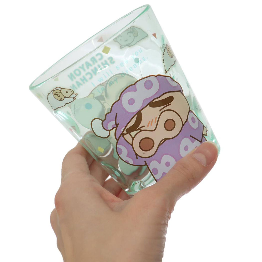 シネマコレクション cinemacollection クレヨンしんちゃん プラカップ ドットタンブラー パジャマ アップ ティーズファクトリー 割れにくいコップ アニメキャラクター グッズ 【返品不可商品】 グリーン
