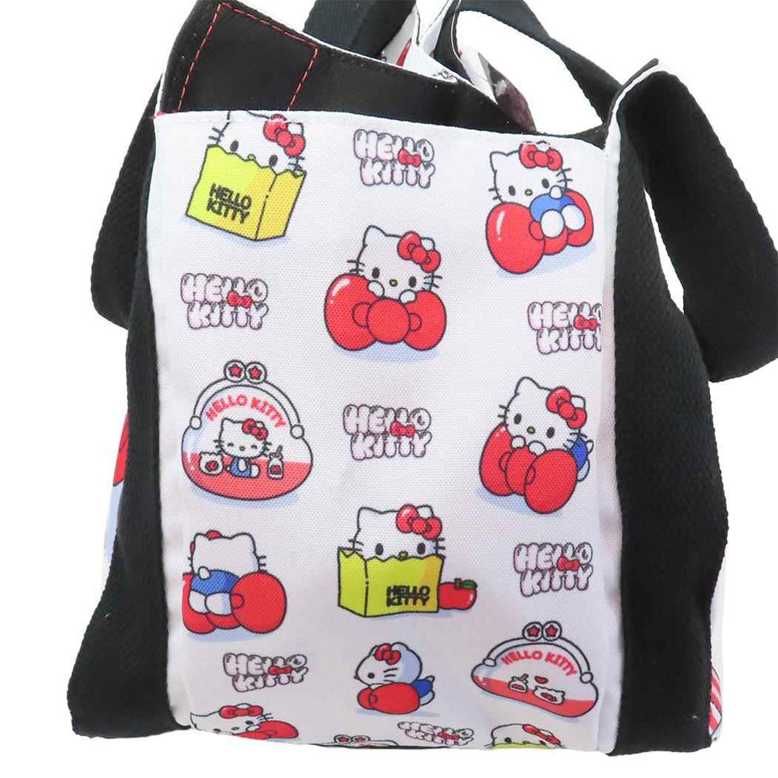 シネマコレクション cinemacollection ハローキティ ランチバッグ KTランチ バルーンランチバッグ 4919 サンリオ ヤスダ通商 ミニトート お弁当かばん キャラクター グッズ レッド
