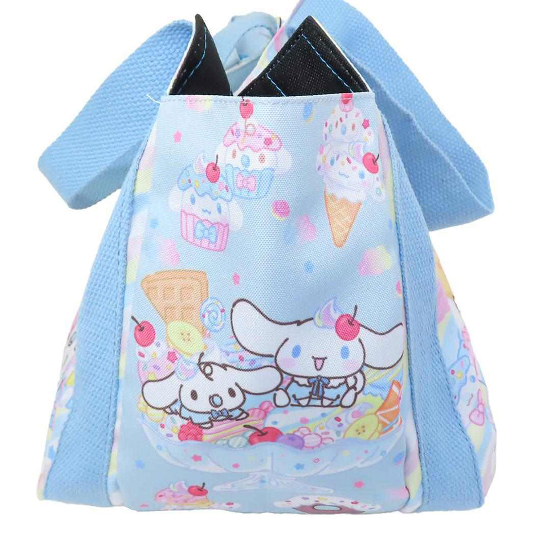 シネマコレクション cinemacollection シナモロール ランチバッグ CNランチ バルーンランチバッグ 4920 サンリオ ヤスダ通商 ミニトート お弁当かばん キャラクター グッズ ブルー