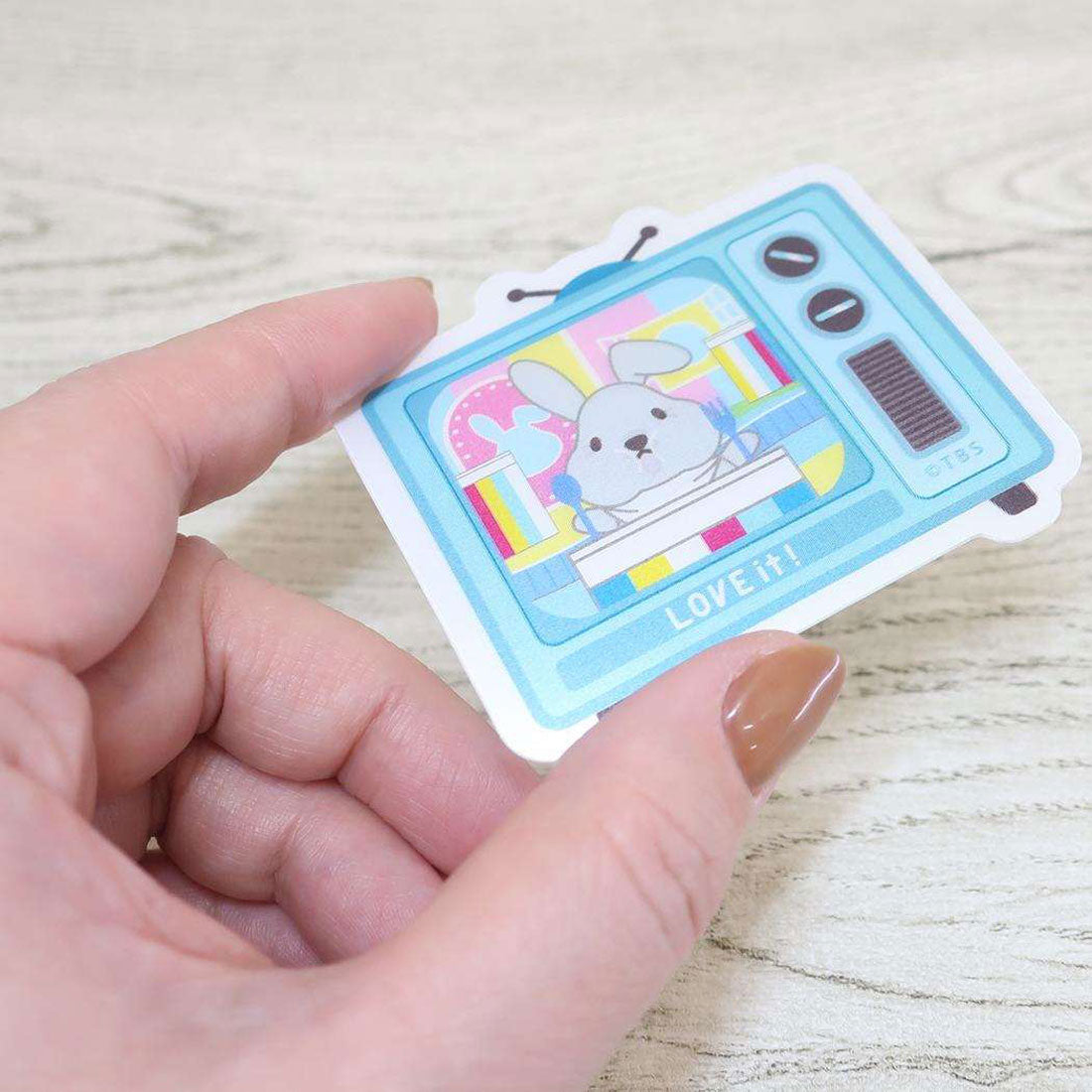 シネマコレクション cinemacollection ラッピー ダイカットシール チェンジングデコステッカー ブルー カミオジャパン デコシール キャラクター グッズ ブルー