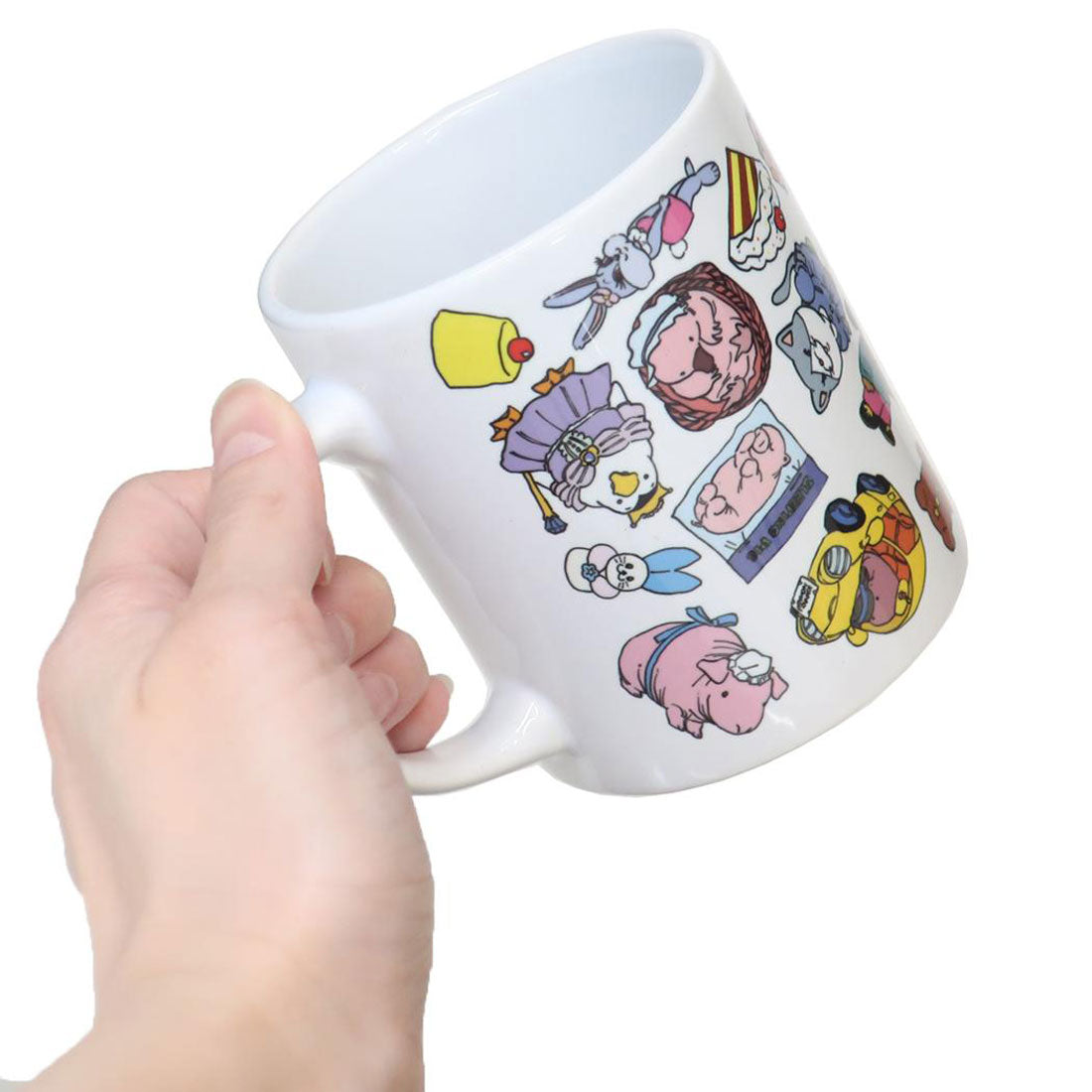 シネマコレクション cinemacollection ラブリーフレンズ マグカップ 磁器製マグ 総柄 スモールプラネット プレゼント かわいい グッズ 【返品不可商品】 マルチカラー