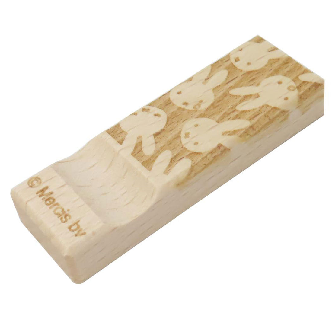 シネマコレクション cinemacollection ミッフィー はし置き 木の箸置き ディックブルーナ ナガノファクトリー チョップスティックレスト 絵本キャラクター グッズ【返品不可商品】 ベージュ