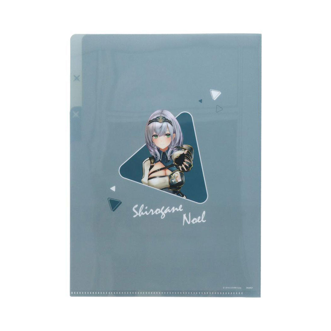 シネマコレクション cinemacollection ホロライブプロダクション ポケットファイル クリアファイルA5 3P 白銀ノエル サンスター文具 新学期準備文具 アニメキャラクター グッズ グレー