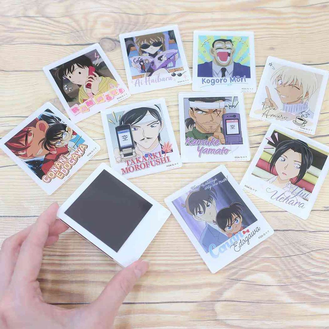 シネマコレクション cinemacollection 名探偵コナン 磁石 インスタントフォトマグネット8 毛利小五郎 少年サンデー アイアップ コレクション雑貨 アニメキャラクター グッズ マルチカラー