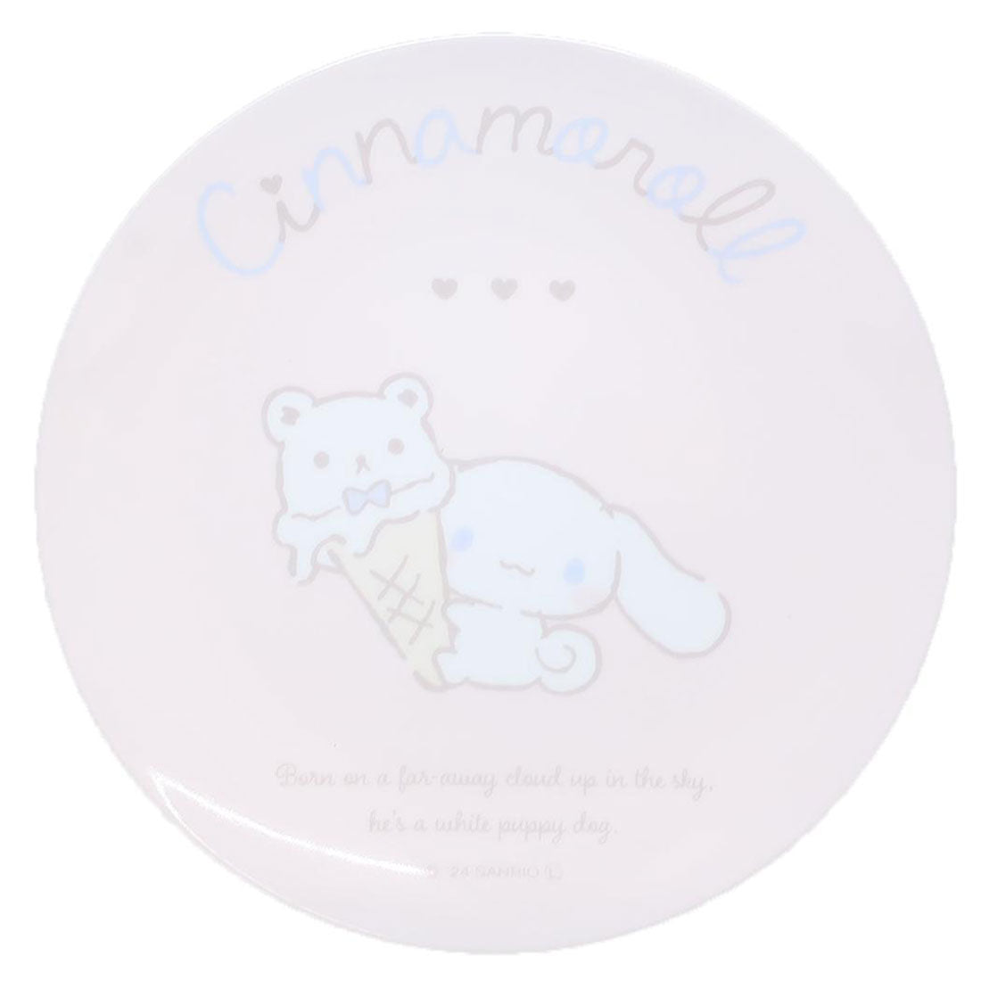 シネマコレクション cinemacollection シナモロール 中皿 薄肉メラミンプレート のんびりナチュラル サンリオ スケーター 取り皿 丸型 キャラクター グッズ 【返品不可商品】 ピンク