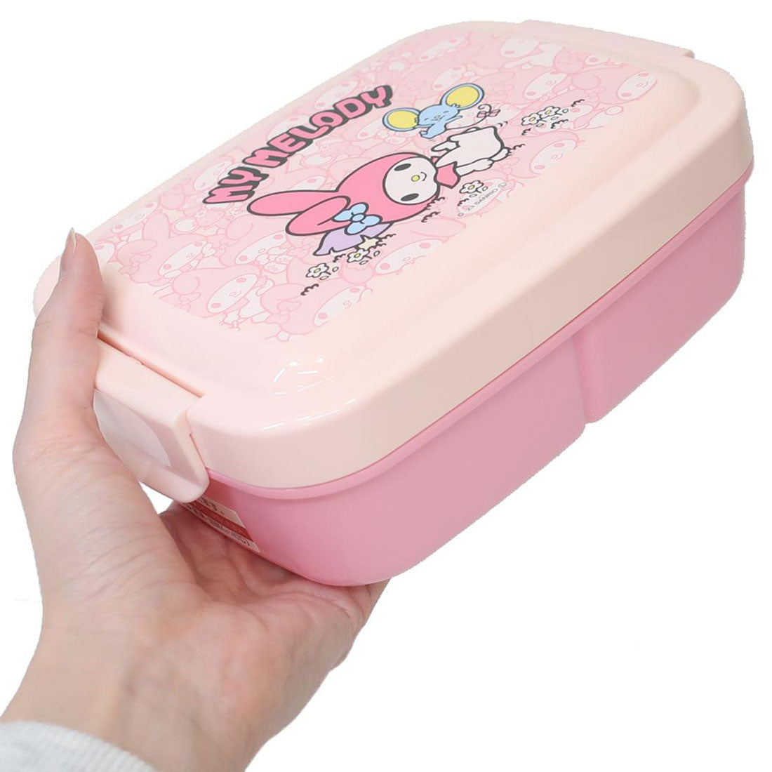 シネマコレクション cinemacollection マイメロディ お弁当箱 キッズランチボックス うしろうしろ サンリオ スケーター 仕切り 一体型 ドーム型 840ml キャラクター グッズ 【返品不可商品】 ピンク