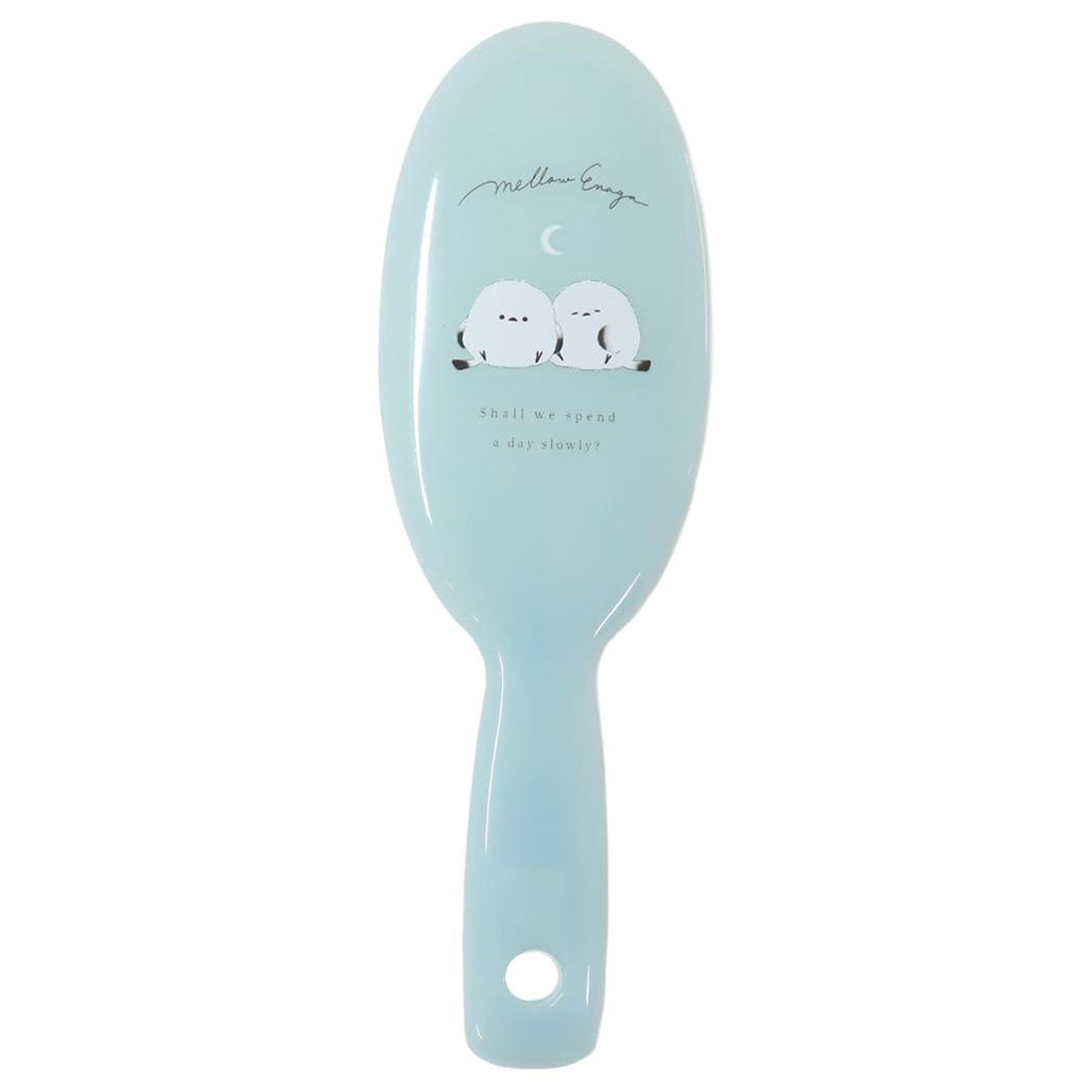 シネマコレクション cinemacollection MELLOW ENAGA ヘアブラシ オイルブラシ カミオジャパン ヘアケア かわいい グッズ【返品不可商品】 グリーン