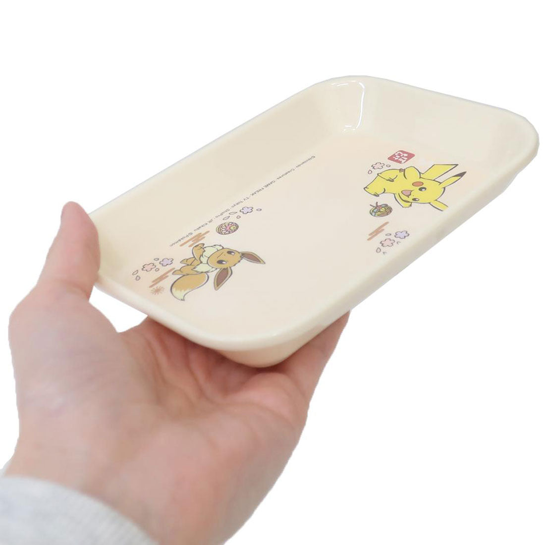 シネマコレクション cinemacollection ポケットモンスター 角皿 システムメラミントレーM ポケモン スケーター 子供 割れない食器 メラミントレー メラミンプレート キャラクター グッズ 【返品不可商品】 ベージュ