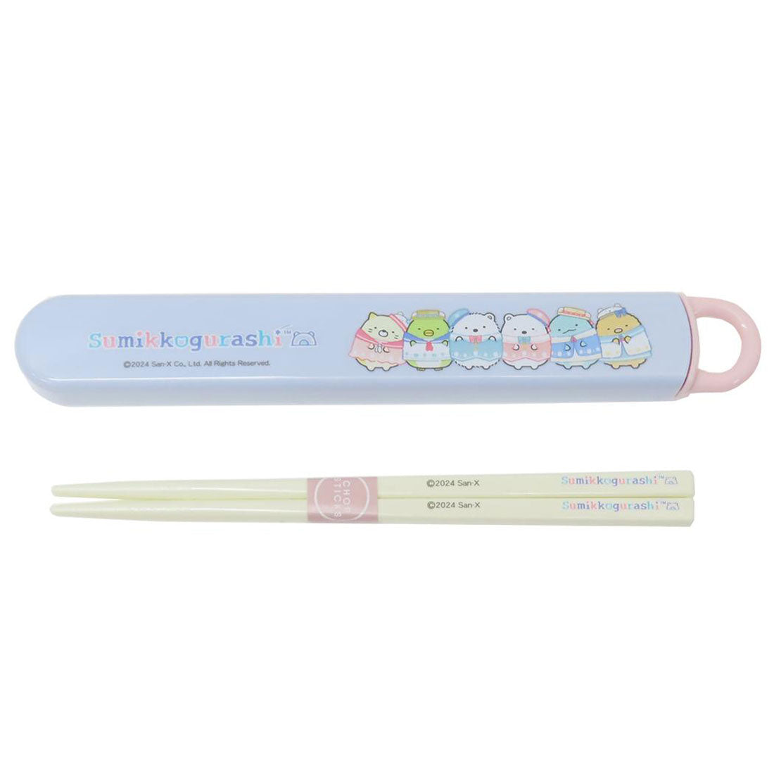 シネマコレクション cinemacollection すみっコぐらし 抗菌スライド箸＆箸箱セット 抗菌食洗機対応箸箱セット しろくまのふるさと サンエックス スケーター 新学期準備 女の子 キャラクター グッズ 【返品不可商品】 マルチカラー