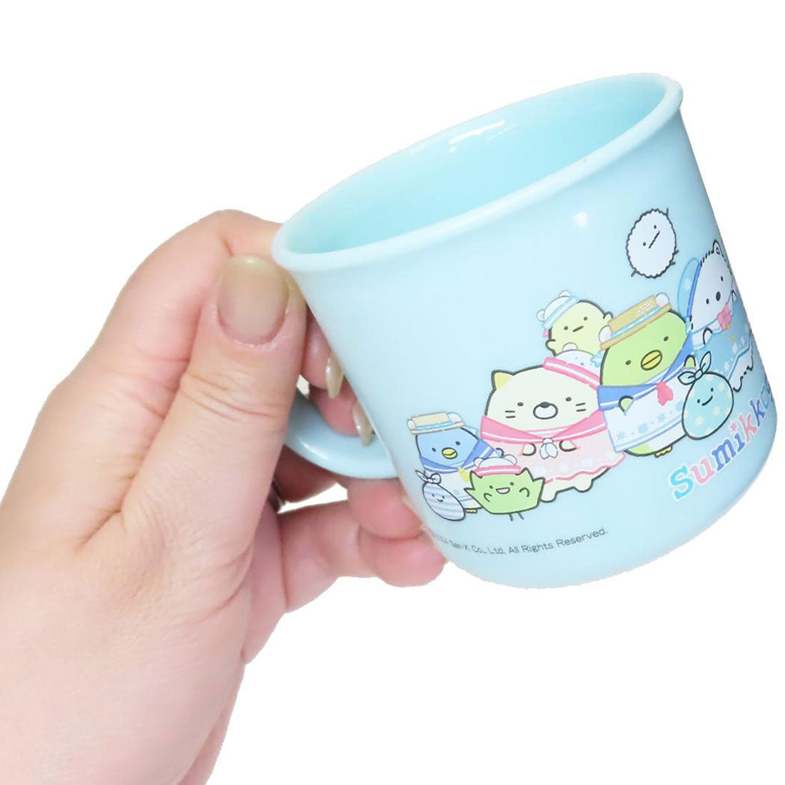シネマコレクション cinemacollection すみっコぐらし プラカップ 抗菌食洗機対応プラコップ 200ml しろくまのふるさと サンエックス スケーター 新学期準備 女の子 キャラクター グッズ 【返品不可商品】 ブルー