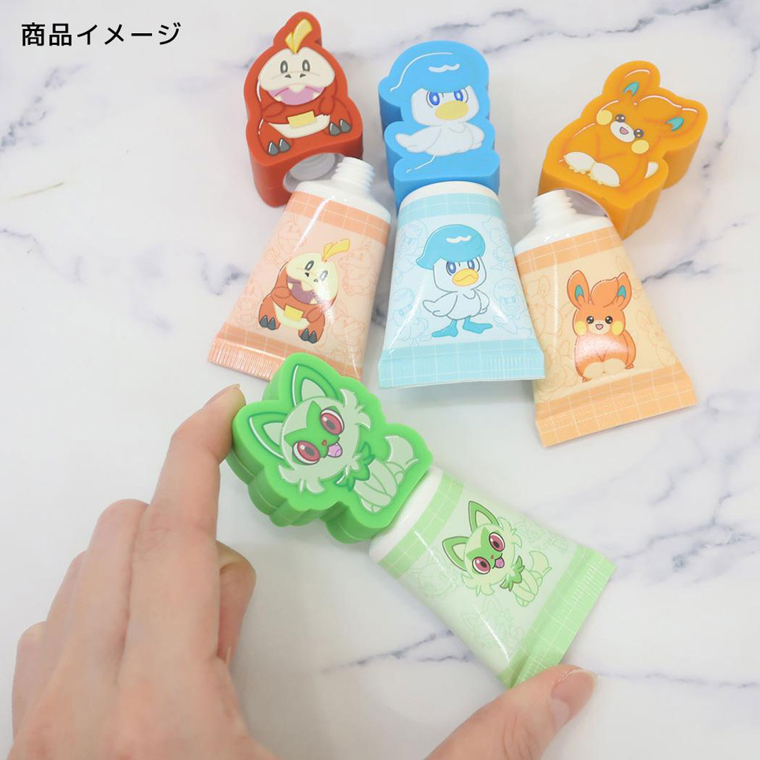シネマコレクション cinemacollection ポケットモンスター コスメ雑貨 マスコット付きハンドクリーム パモ ハニーレモンの香り ポケモン レイス ハンドケア キャラクター グッズ 【返品不可商品】 オレンジ