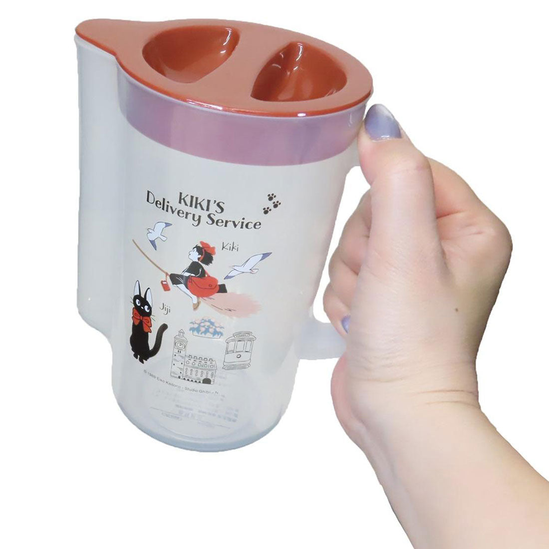 シネマコレクション cinemacollection 魔女の宅急便 プラカップ ケース付スタッキングコップ スタジオジブリ スケーター 食器 キッズ 子供 子ども こども キャラクター グッズ 【返品不可商品】 レッド