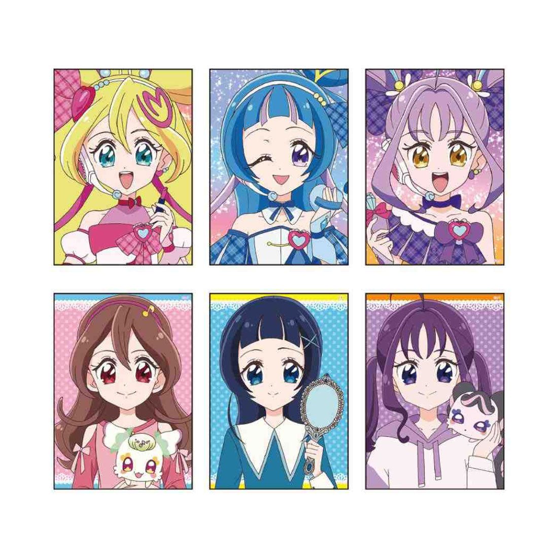 シネマコレクション cinemacollection キミとアイドルプリキュア 塗り絵 メイクアップぬりえセット サンスター文具 知育玩具 女児 アニメキャラクター グッズ マルチカラー