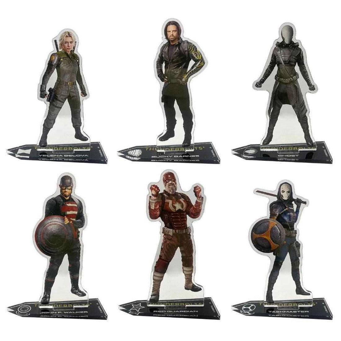 シネマコレクション cinemacollection サンダーボルツ アクリルスタンド ブラインドアクリルスタンド 全6種 MARVEL インロック コレクション雑貨 映画キャラクター グッズ ブラック