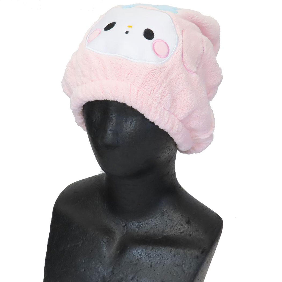 シネマコレクション cinemacollection サンリオxもちぱん ヘアドライタオル帽子 キャップタオル マイメロディ サンリオ カミオジャパン お風呂上り 海プール用品 キャラクター グッズ ピンク