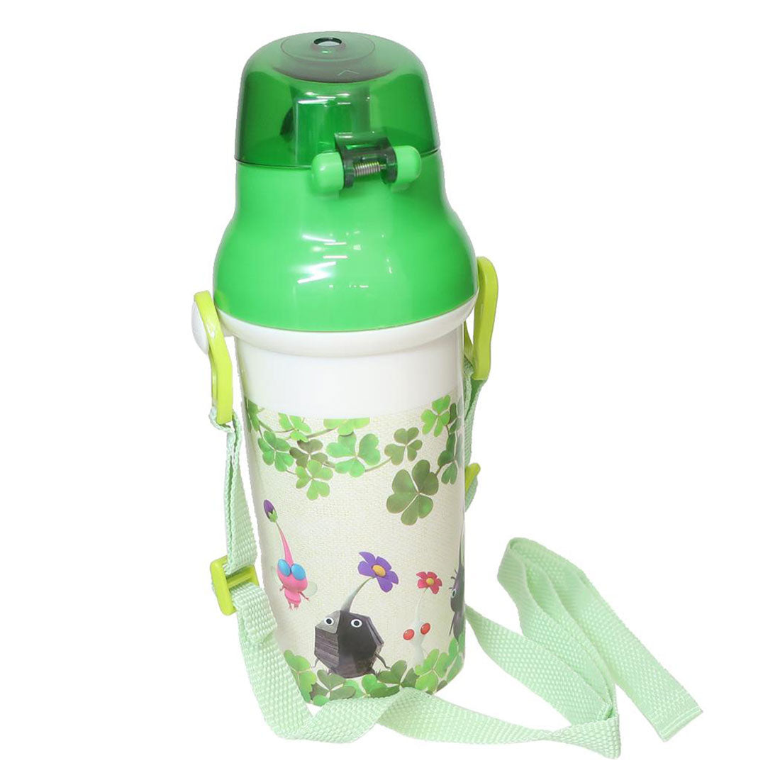 シネマコレクション cinemacollection ピクミン 水筒 抗菌食洗機対応直飲みプラワンタッチボトル 480ml ショウワノート 子供 遠足 ピクニック キャラクター グッズ【返品不可商品】 グリーン