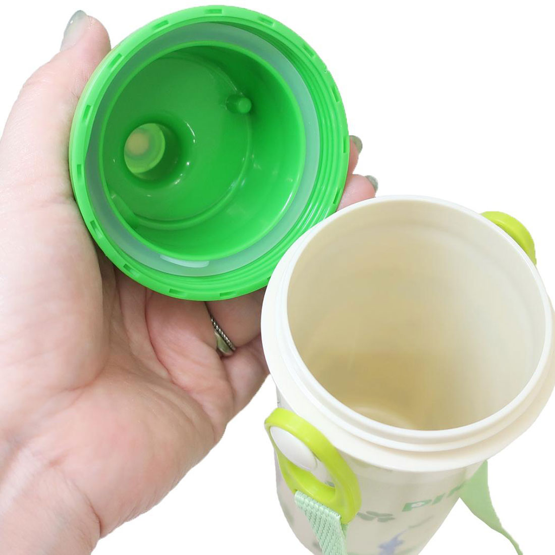 シネマコレクション cinemacollection ピクミン 水筒 抗菌食洗機対応直飲みプラワンタッチボトル 480ml ショウワノート 子供 遠足 ピクニック キャラクター グッズ【返品不可商品】 グリーン