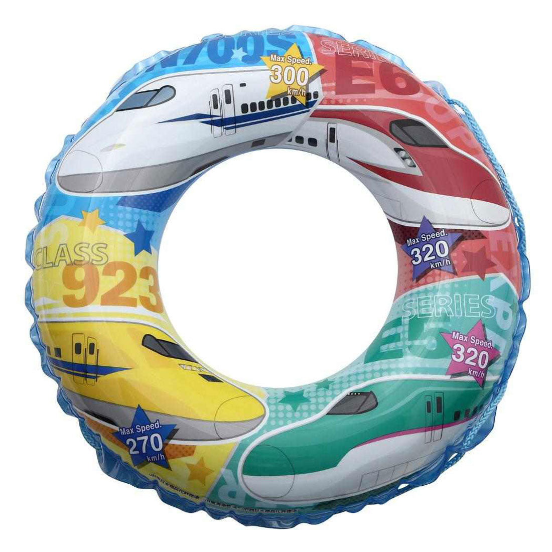 シネマコレクション cinemacollection 新幹線 浮き輪 しんかんせん 55cm うきわ マルカ 海プール サマーレジャー用品 鉄道 電車 グッズ【返品不可商品】 ブルー