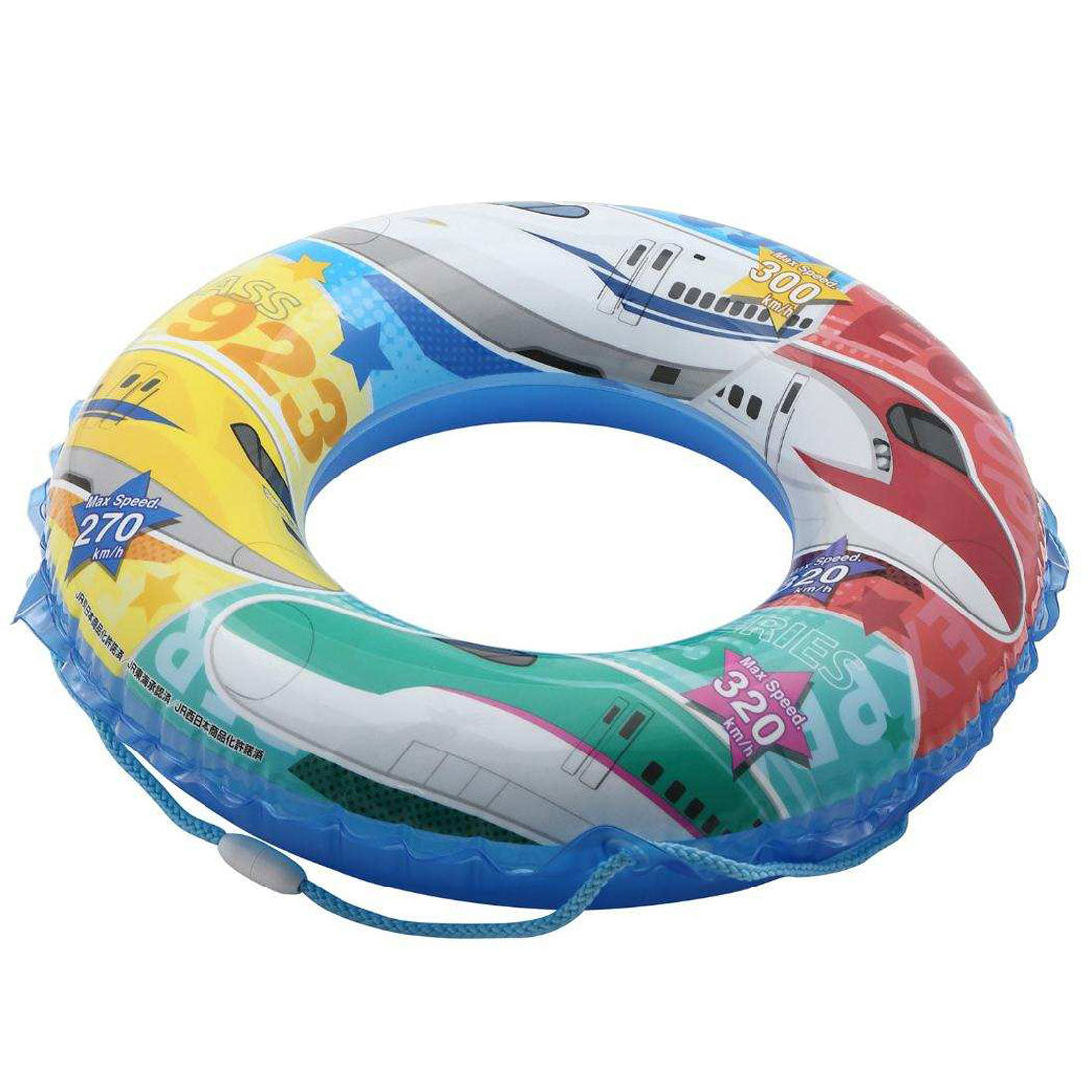 シネマコレクション cinemacollection 新幹線 浮き輪 しんかんせん 55cm うきわ マルカ 海プール サマーレジャー用品 鉄道 電車 グッズ【返品不可商品】 ブルー