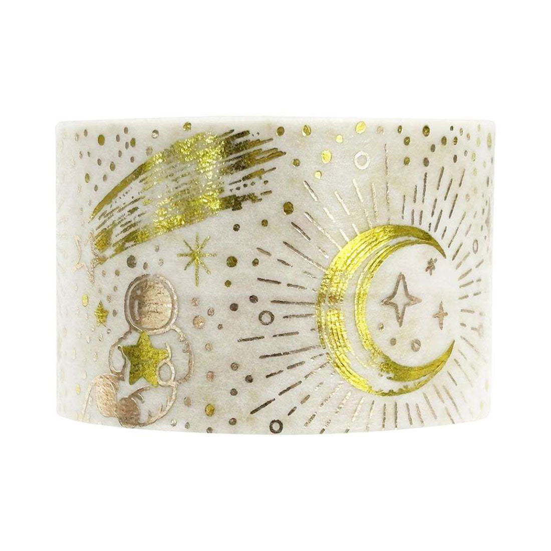 シネマコレクション cinemacollection Shinzi Katoh シンジ カトウ マステ きらぴかマスキングテープ 27mm幅 星アカリ 銀河 シール堂印刷 デコレーション 手帳デコ おしゃれ グッズ マルチカラー