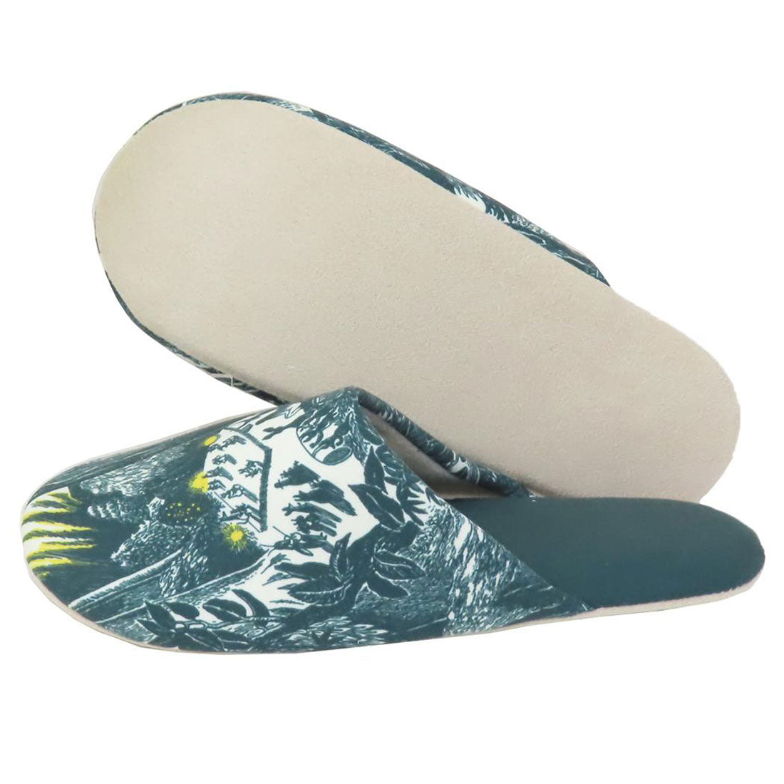 シネマコレクション cinemacollection ムーミン ルームシューズ スリッパ 踊る森 北欧 丸眞 室内履き キャラクター グッズ マルチカラー