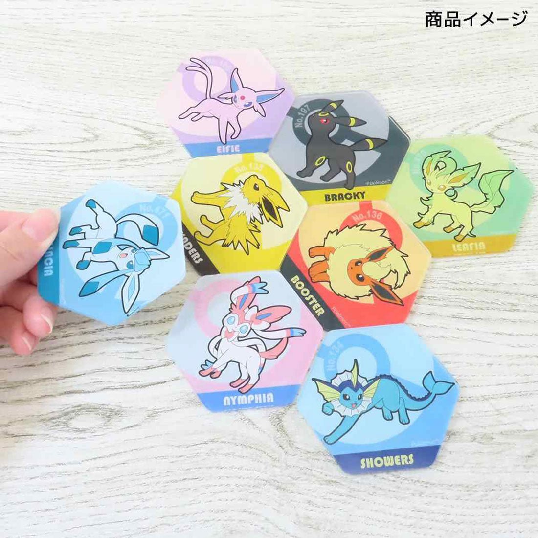 シネマコレクション cinemacollection ポケットモンスター 磁石 ハニカムアクリルマグネット BIG vol.3 ブースター ポケモン アイアップ ホワイトボード 冷蔵庫 キャラクター グッズ レッド