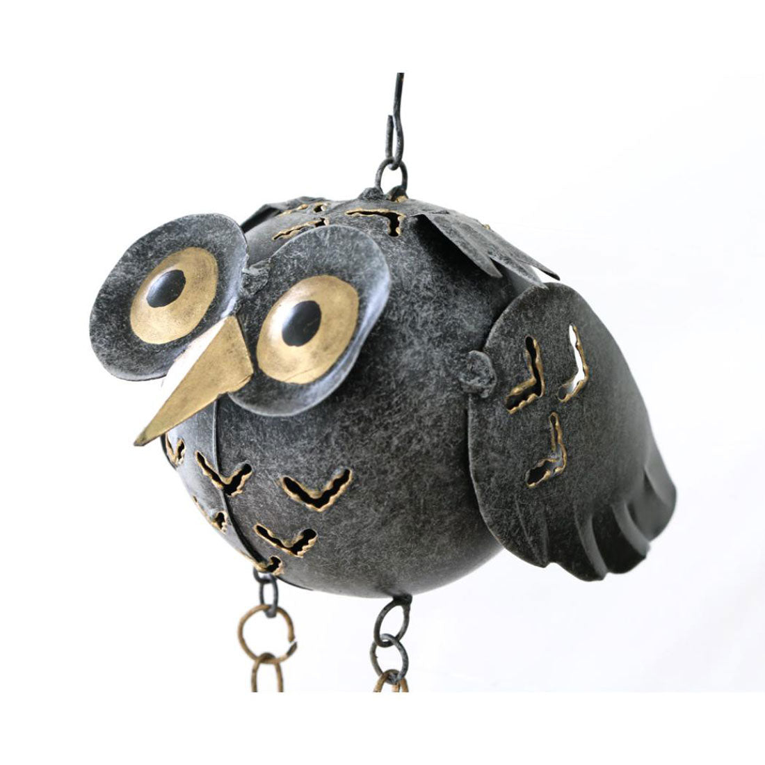 シネマコレクション cinemacollection インテリア雑貨 ブリキベル マルフクロウ トモコーポレーション 吊るし飾り 壁飾り グッズ グレー