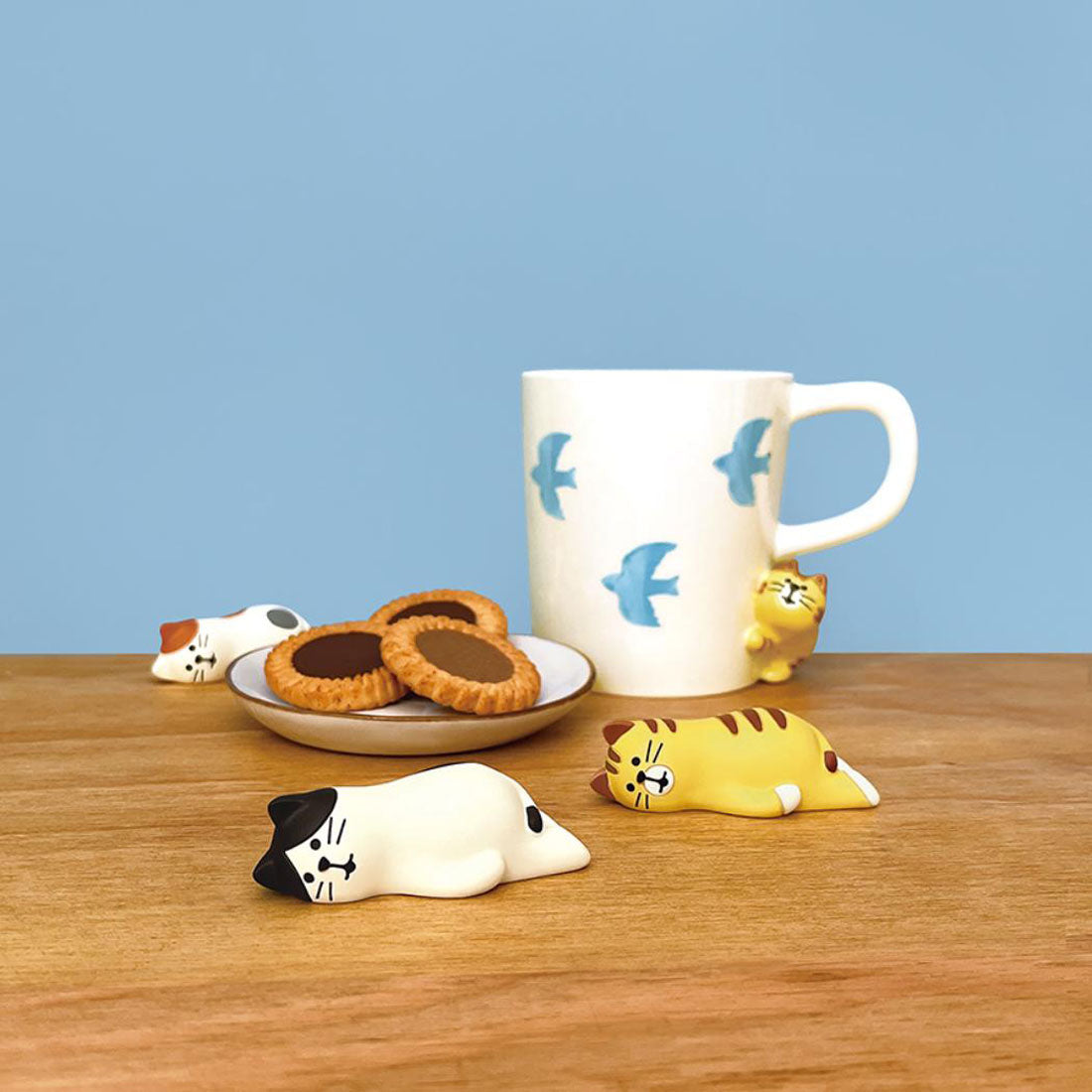 シネマコレクション cinemacollection concombre マスコット うだうだねこ はちわれ デコレ インテリア かわいい グッズ マルチカラー