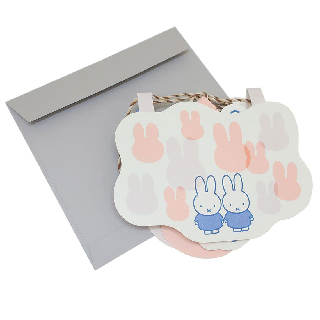 シネマコレクション cinemacollection ミッフィー グリーティングカード ペーパーガーランド miffy ディックブルーナ Green Flash メッセージカード 絵本キャラクター グッズ マルチカラー