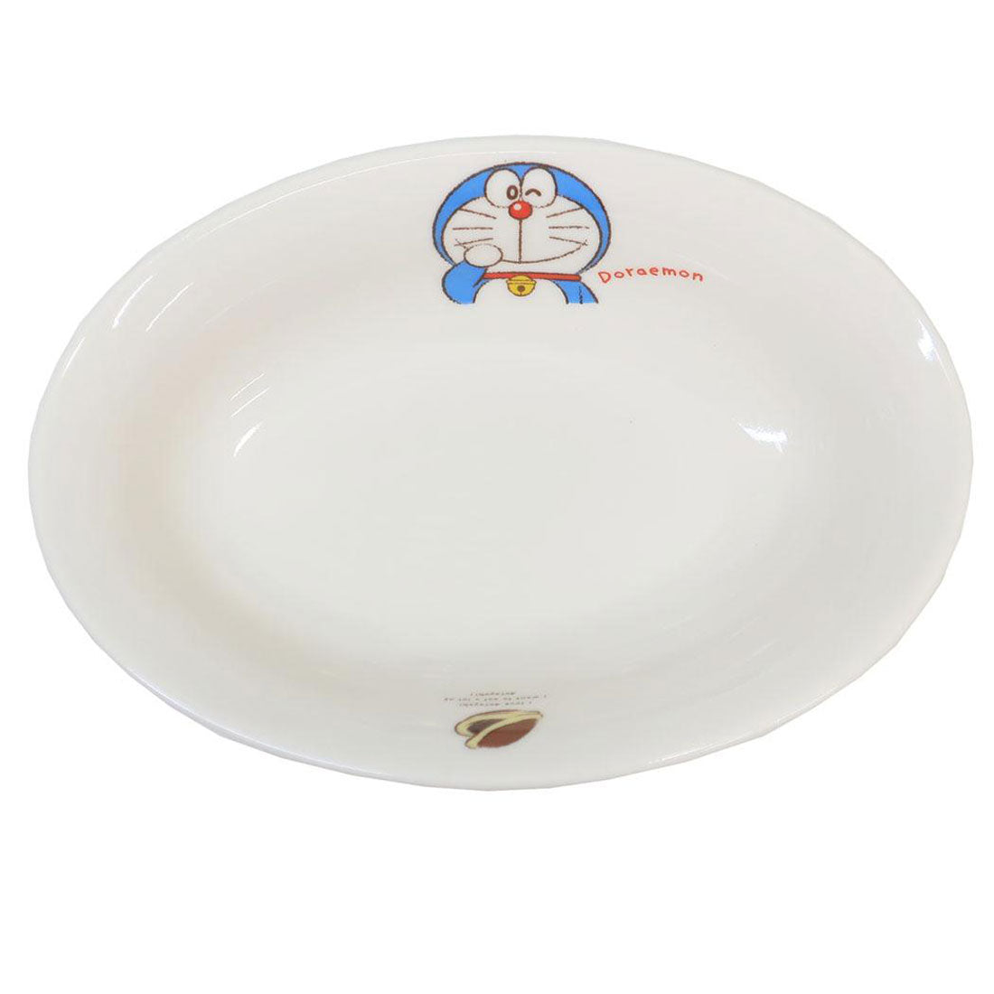 シネマコレクション cinemacollection ドラえもん キッズ食器 こどもカレー皿 藤子F不二雄 金正陶器 男の子 女の子 子ども 子供 日本製食器 アニメキャラクター グッズ 【返品不可商品】 ホワイト