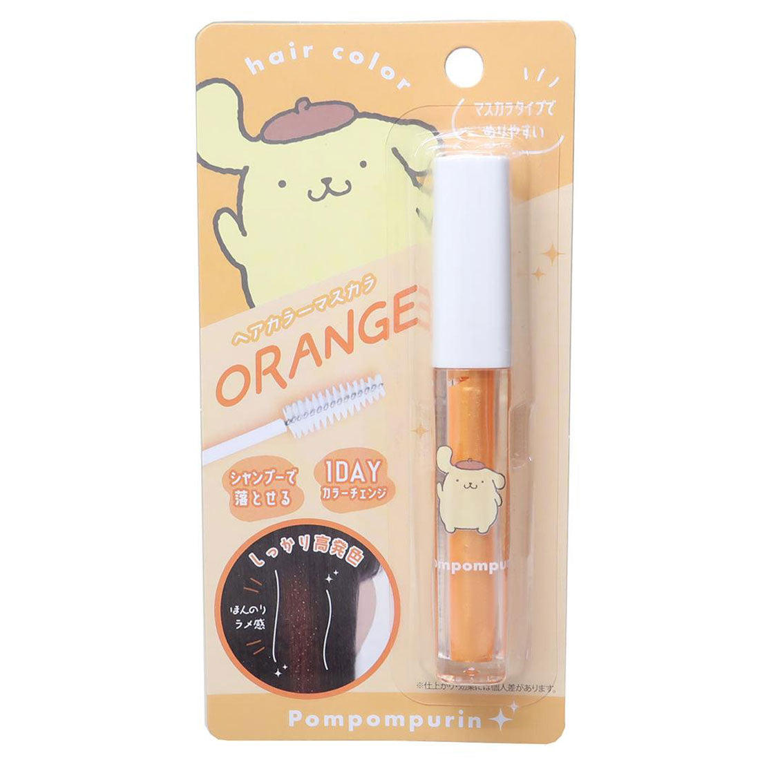 シネマコレクション cinemacollection ポムポムプリン ヘアカラー用品 ヘアカラーマスカラ サンリオ カミオジャパン ヘアマスカラ カラーチェンジ キャラクター グッズ 【返品不可商品】 他