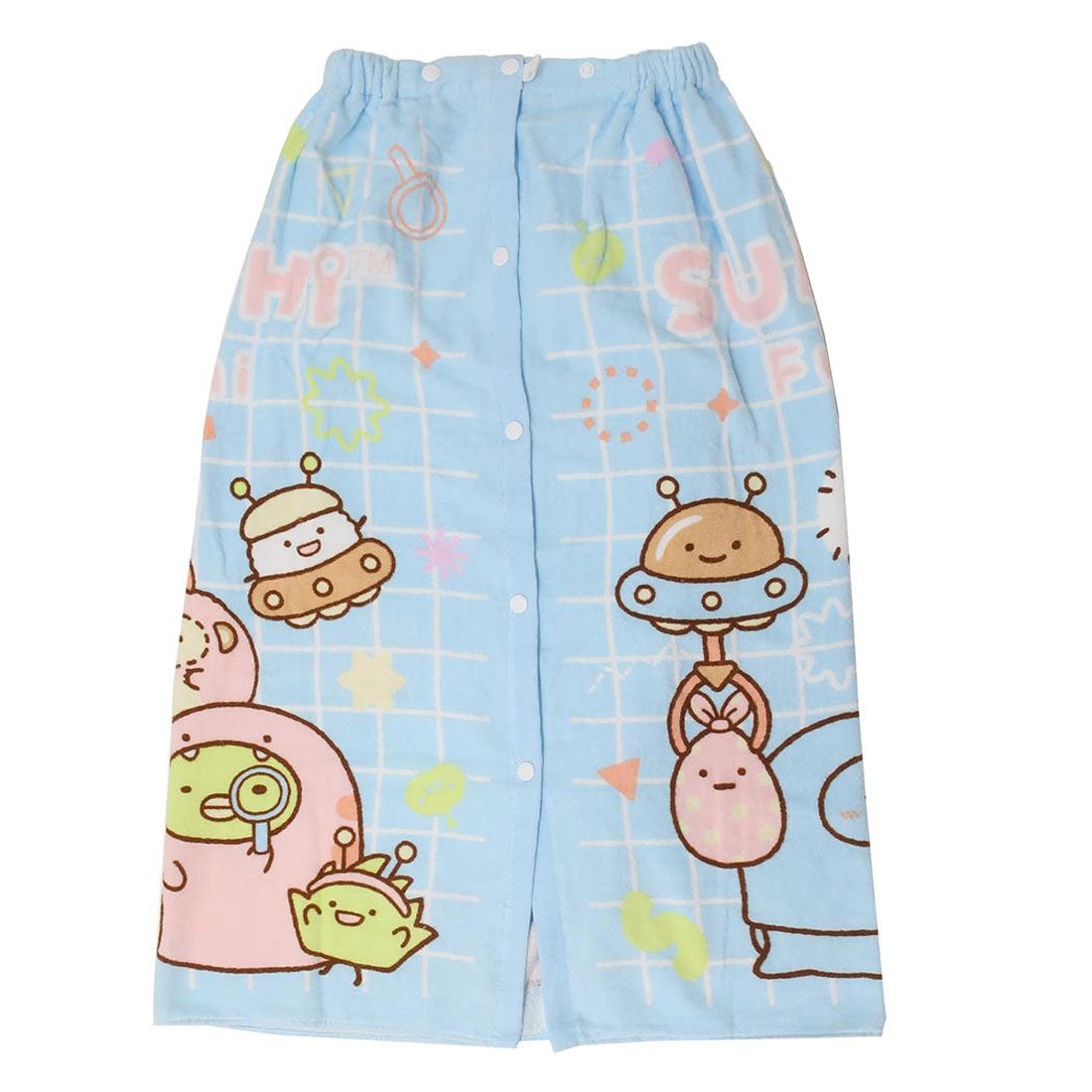 シネマコレクション cinemacollection すみっコぐらし ラップタオル プールスカートタオル 80丈 ふしぎなおともだち サンエックス 犬飼タオル 海プール 着替え キャラクター グッズ 他