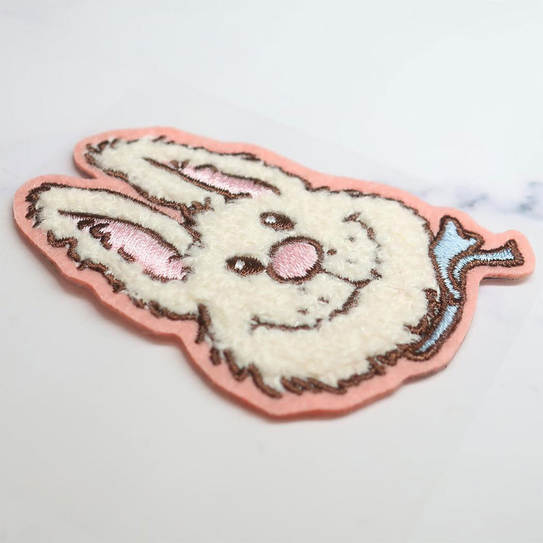 シネマコレクション cinemacollection スージーズー ワッペン モコモコ刺繍ステッカー ララ Suzys Zoo ティーズファクトリー 手芸用品 絵本キャラクター グッズ ピンク