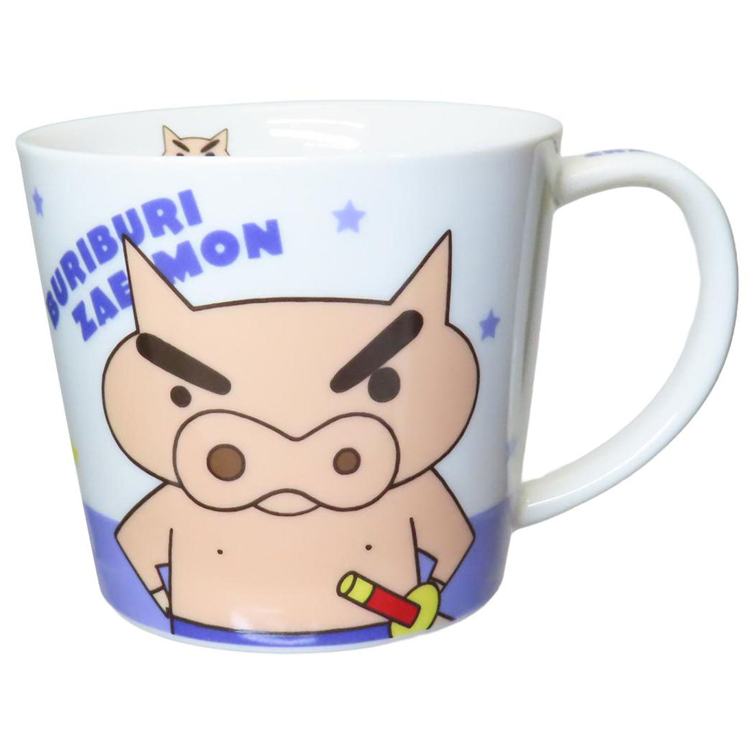 シネマコレクション cinemacollection クレヨンしんちゃん マグカップ メジャーマグ ぶりぶりざえもん 星 ティーズファクトリー プレゼント アニメキャラクター グッズ 【返品不可商品】 パープル