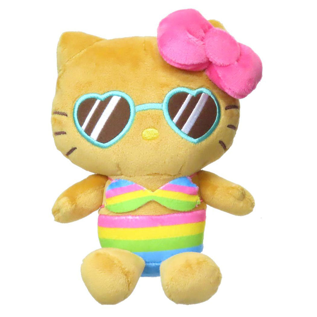 シネマコレクション cinemacollection ハローキティ ぬいぐるみ お座りぬいぐるみ 日焼けシリーズ サングラス サンリオ ケイカンパニー プレゼント かわいい プラッシュドール キャラクター グッズ マルチカラー