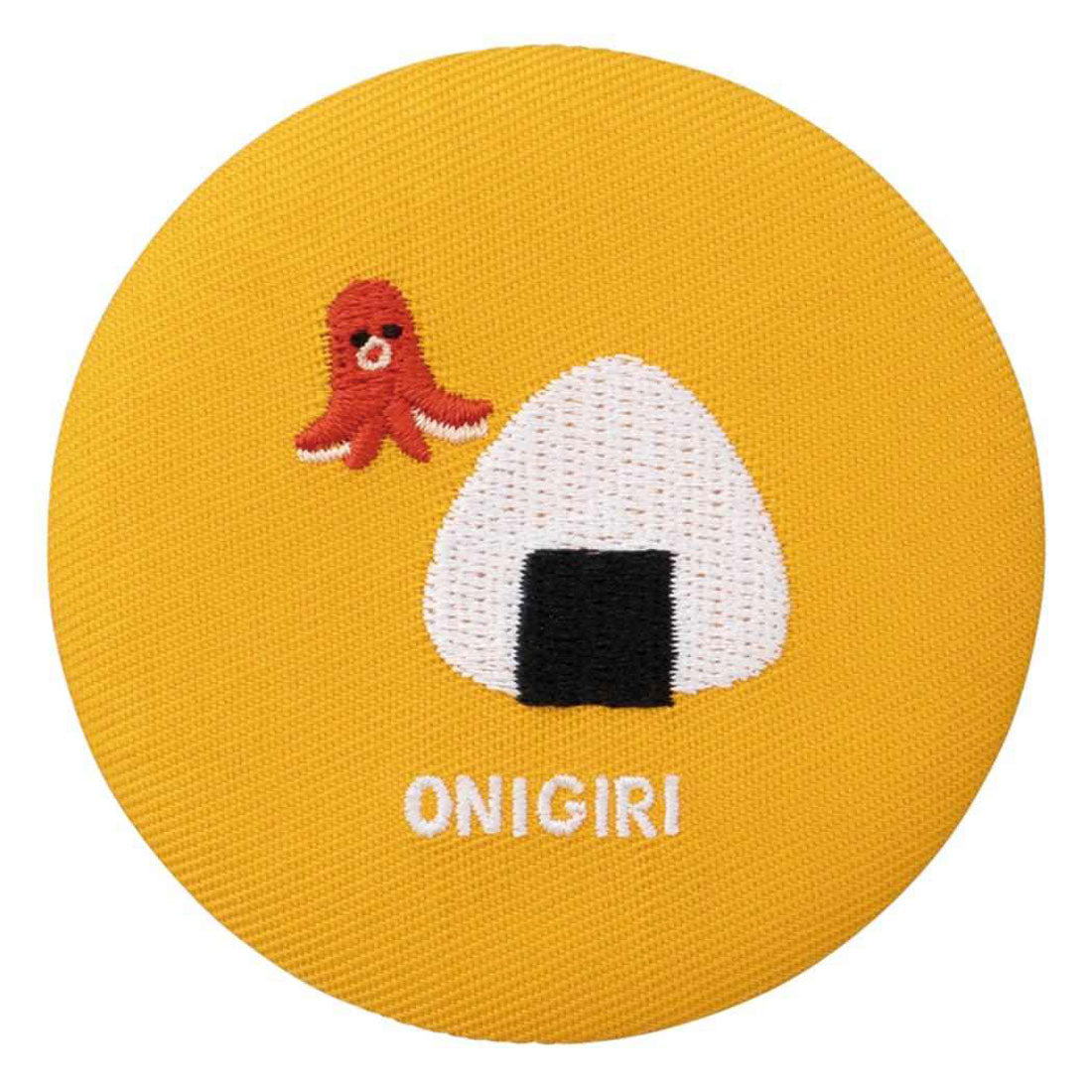 シネマコレクション cinemacollection おみやげニッポン 手鏡 刺繍ミラー おにぎり デコレ コンパクトミラー かわいい グッズ 他
