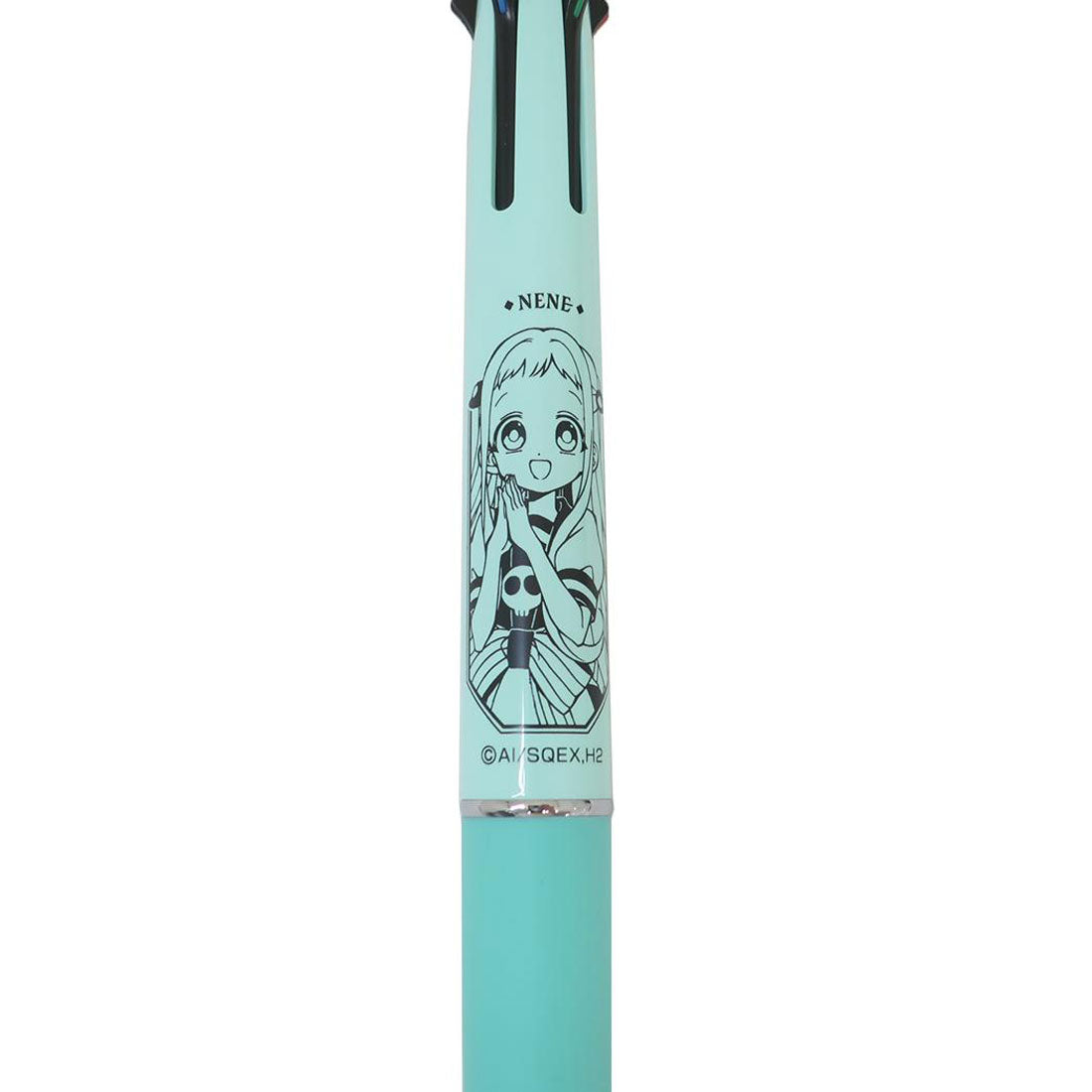 シネマコレクション cinemacollection 地縛少年花子くん2 シャープペン＆黒赤青緑4色ボールペン ジェットストリーム4＆1 多機能ペン ボール径0.5mm 芯径0.5mm 八尋寧々 ヒサゴ 新学期準備文具 三菱鉛筆 リフィル交換可能 アニメ グリーン