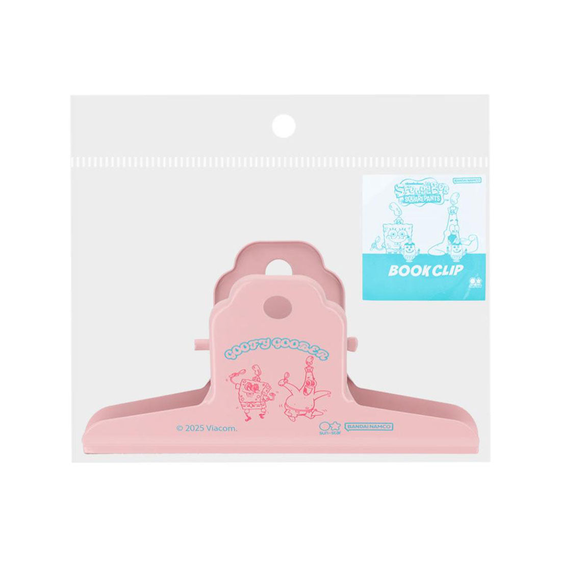 シネマコレクション cinemacollection スポンジボブ クリップ ブッククリップ ピンク サンスター文具 事務用品 かわいい キャラクター グッズ 他