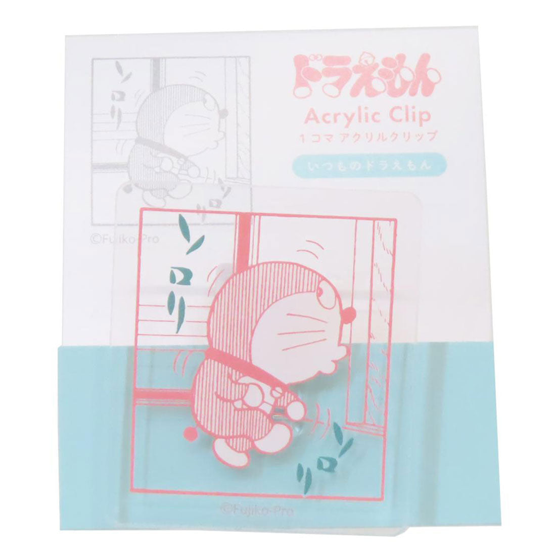 シネマコレクション cinemacollection ドラえもん クリップ アクリルクリップ BLUE 藤子F不二雄 Green Flash 事務用品 アニメキャラクター グッズ 他