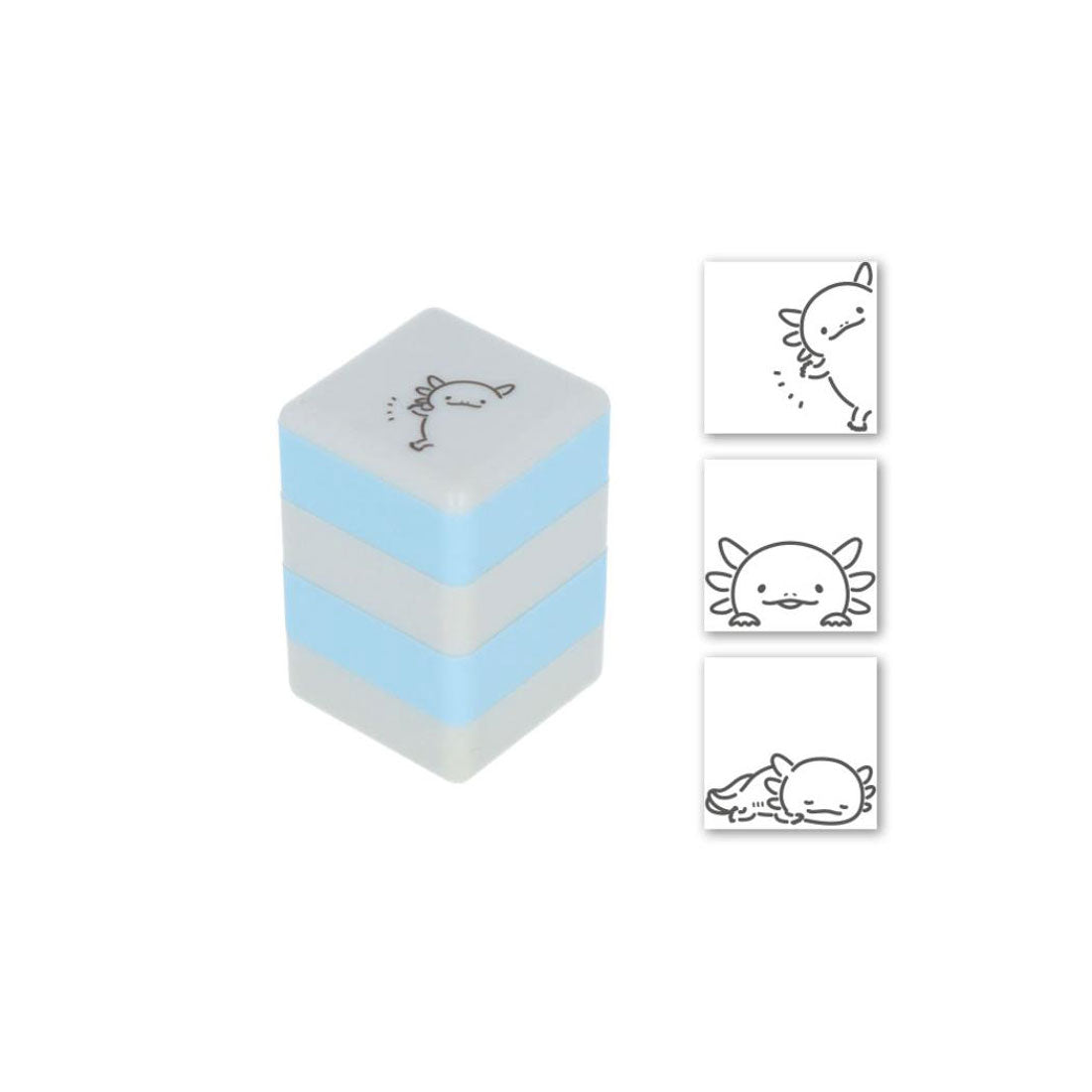 シネマコレクション cinemacollection ハンコ ぴょっこりスタンプ ウーパールーパー アニマル サンスター文具 はんこ 手帳デコ 浸透印 グッズ 他