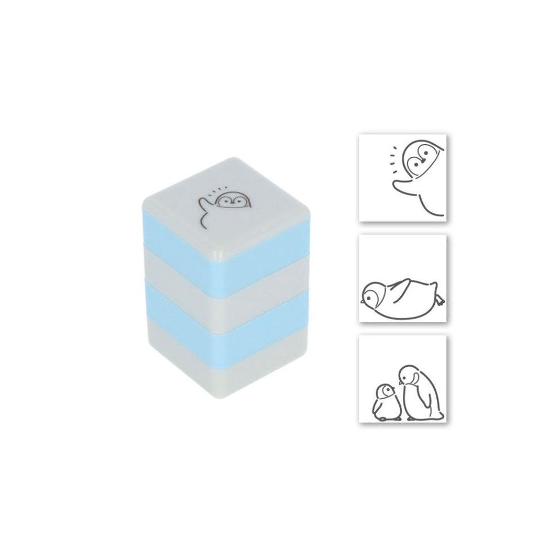 シネマコレクション cinemacollection ハンコ ぴょっこりスタンプ ペンギン アニマル サンスター文具 はんこ 手帳デコ 浸透印 グッズ 他