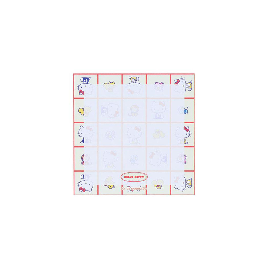 シネマコレクション cinemacollection ハローキティ 付せん ダイカットブロック付箋 レトロ SC4 サンリオ サンスター文具 新学期準備文具 伝言 キャラクター グッズ 他