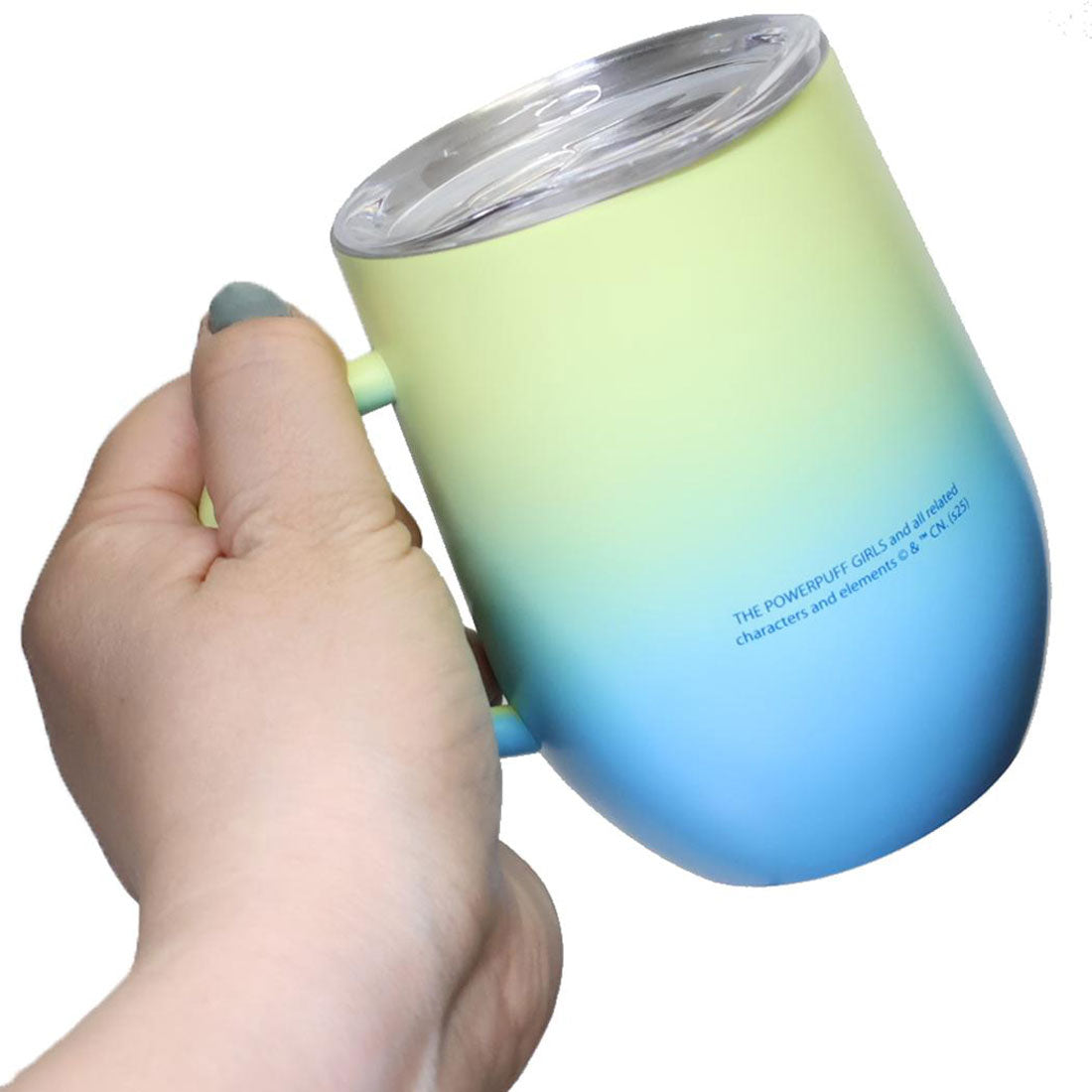 シネマコレクション cinemacollection パワーパフガールズ マグカップ グラデーション蓋付きステンレスマグ 320ml バブルス マリモクラフト プレゼント かわいい キャラクター グッズ 【返品不可商品】 他