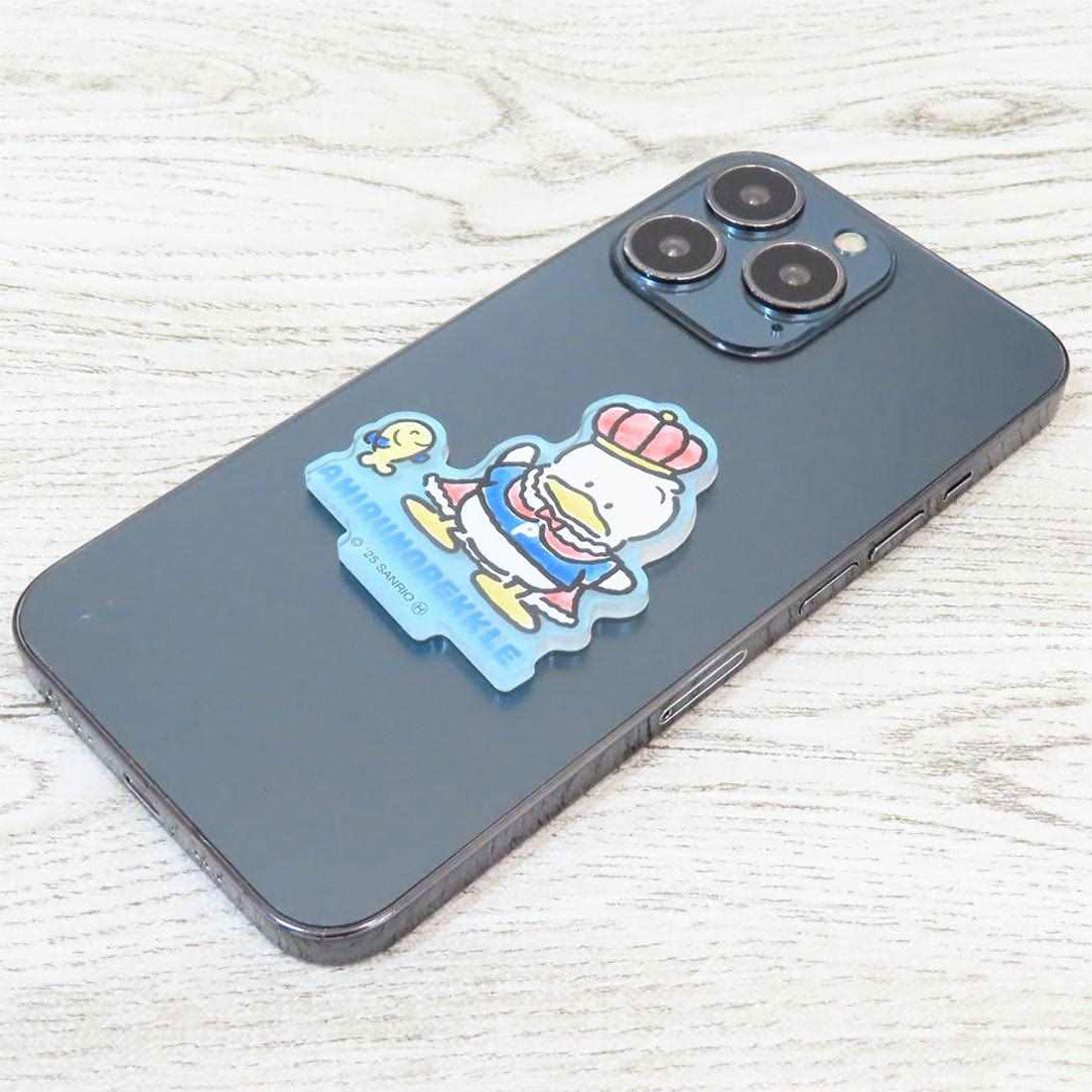 シネマコレクション cinemacollection あひるのペックル ダイカットシール アクリルステッカー 35th 王冠 サンリオ マリモクラフト デコレーション キャラクター グッズ 他