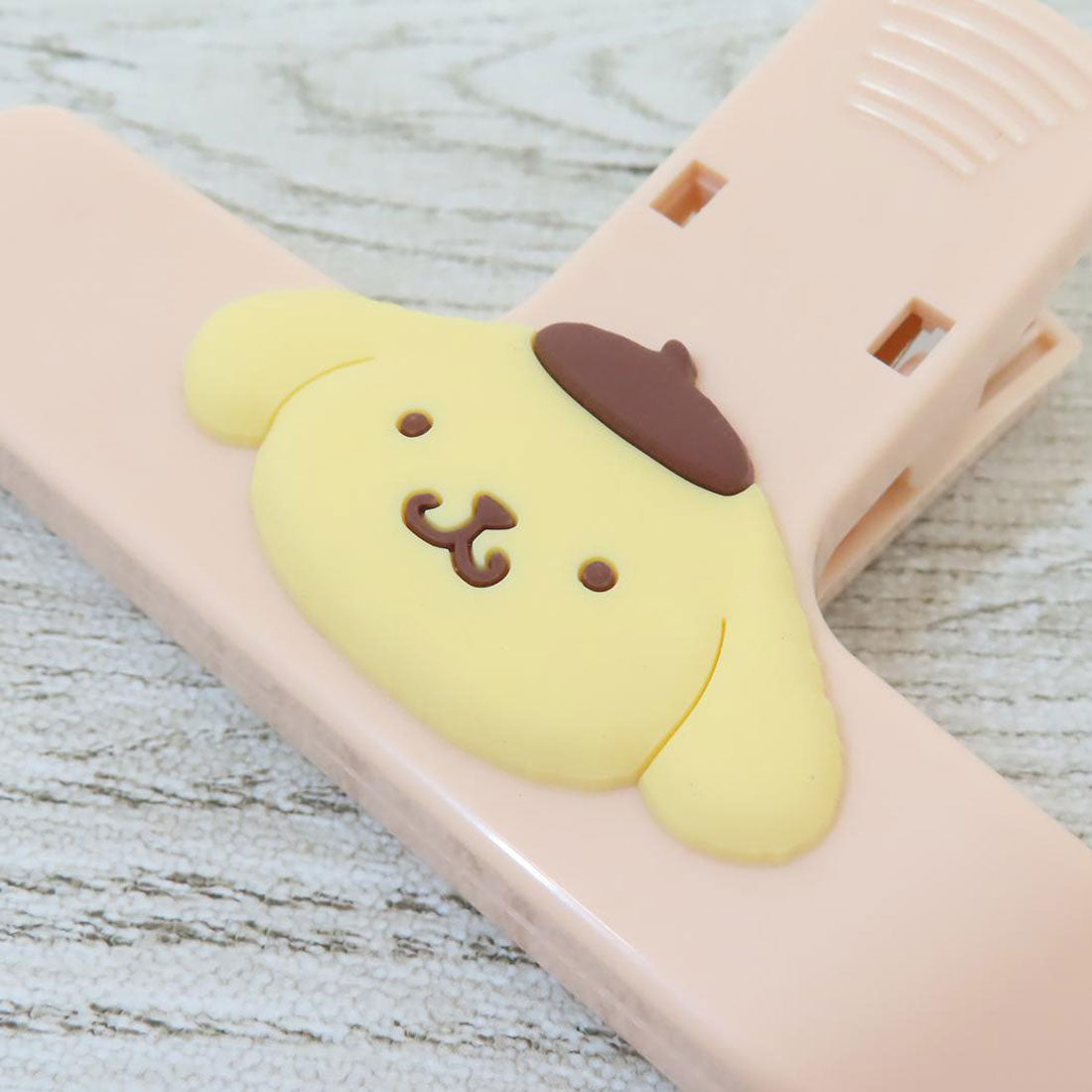 シネマコレクション cinemacollection ポムポムプリン クリップ キャラクタービッグクリップ サンリオ カミオジャパン 文具 事務用品 キャラクター グッズ ベージュ