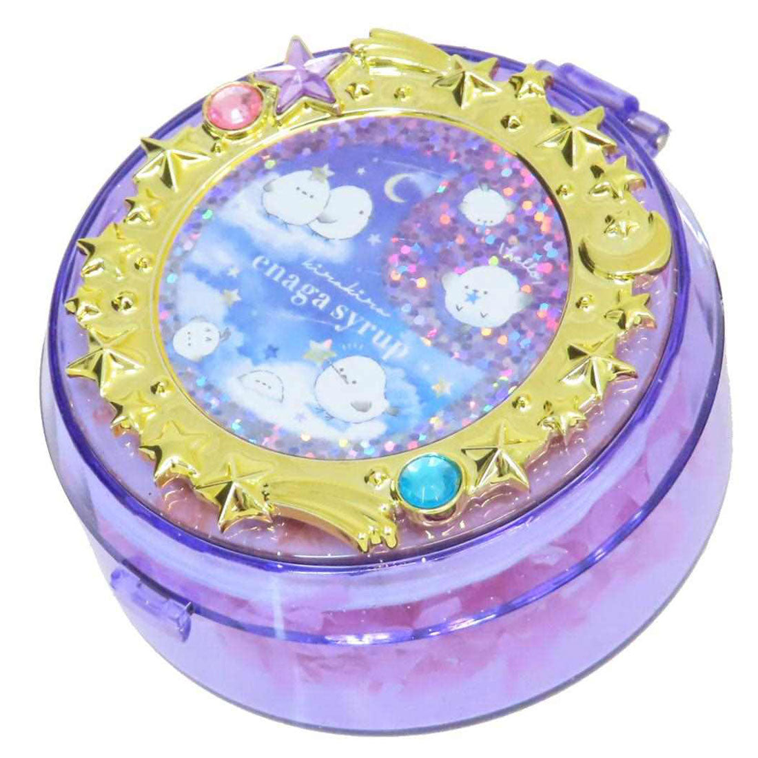 シネマコレクション cinemacollection メモ帳 コンパクトメモ エナガシロップ 星空 クーリア 新学期準備文具 かわいい グッズ パープル